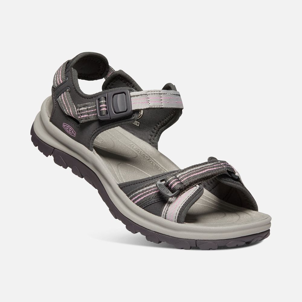 Sandales de Randonnée Keen Femme porno Foncé | Terradora Ii Open Toe | ZGUHN-4506